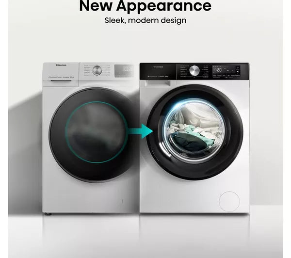 HISENSE 3S Series WD3S8043BW3 WiFi-enabled 8 kg Washer Dryer - White - Image 10