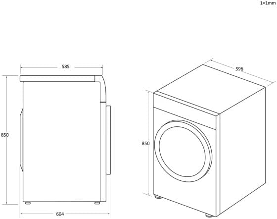 Hoover HREC9TE-80 9kg Condenser Tumble Dryer – B Energy Class, 14 Programmes, Freestanding, White - Image 8