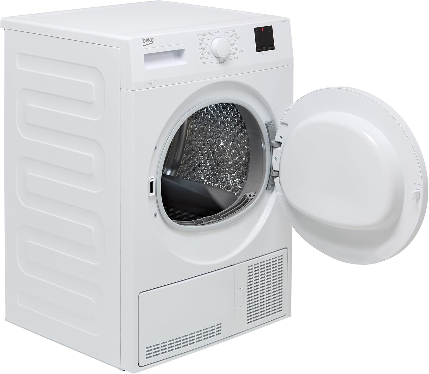 BEKO DTKCE80021W 8 kg Condenser Tumble Dryer - White - Image 3