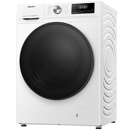 Hisense 3S Series 12kg Washing Machine 1400 Spin White – WiFi, Steam Wash, Quick Wash, A Rated (WF3S1243BW3) - Image 4