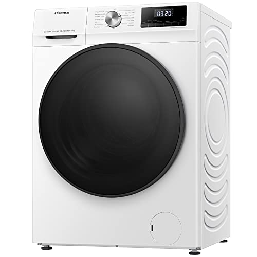 Freestanding Front Load Washing Machine – 10kg, 1400 RPM, Inverter Motor, Quick Wash, Steam Wash, White, Energy Class A - Image 3