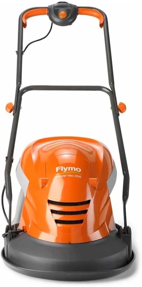 Flymo Hover Vac 250 Electric Hover Lawn Mower 25cm 1400W – Lightweight Corded Hover Mower with 15L Grass Box - Image 2