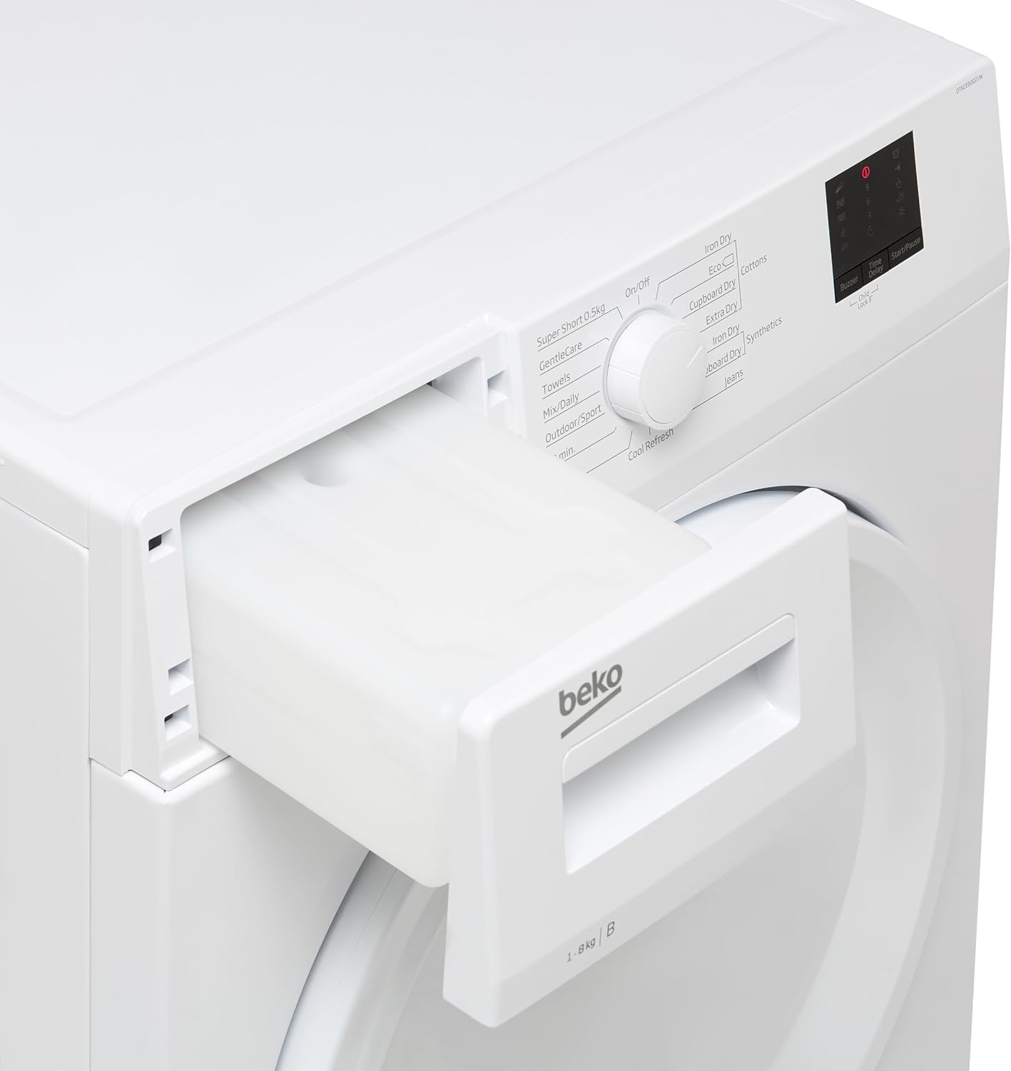 BEKO DTKCE80021W 8 kg Condenser Tumble Dryer - White - Image 5