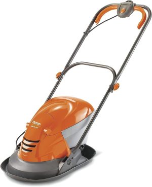 Flymo Hover Vac 250 Electric Hover Lawn Mower 25cm 1400W – Lightweight Corded Hover Mower with 15L Grass Box