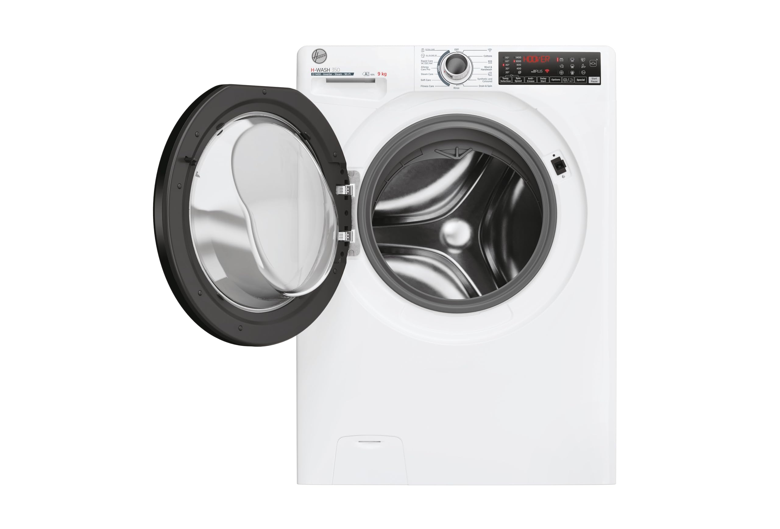 Hoover H-Wash 350 9kg Washing Machine 1400 Spin White – ECO-Power Inverter Motor, hOn App, Eco Doser, A Rated (H3WPS496TAMB6-80) - Image 8
