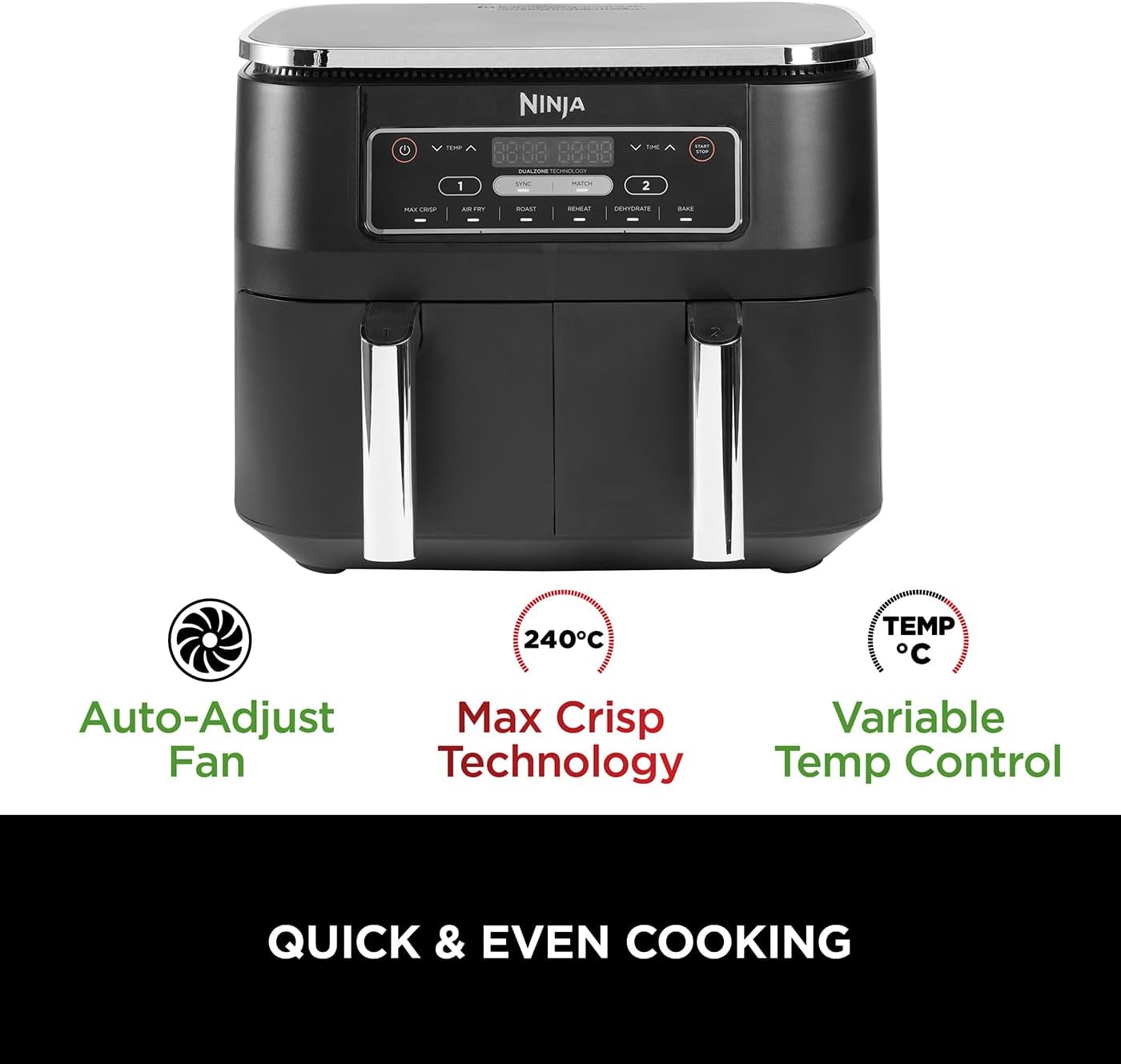 Dual Zone Air Fryer AF300UK - Image 4