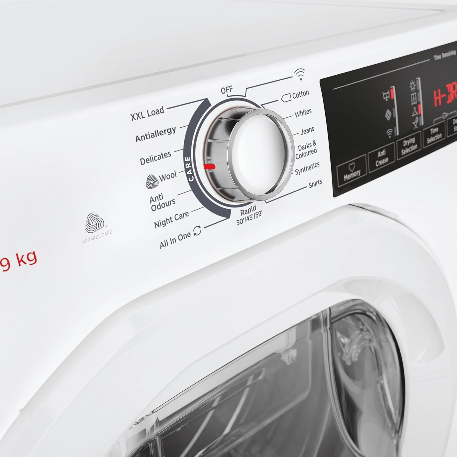 Hoover HREC9TE-80 9kg Condenser Tumble Dryer – B Energy Class, 14 Programmes, Freestanding, White - Image 3