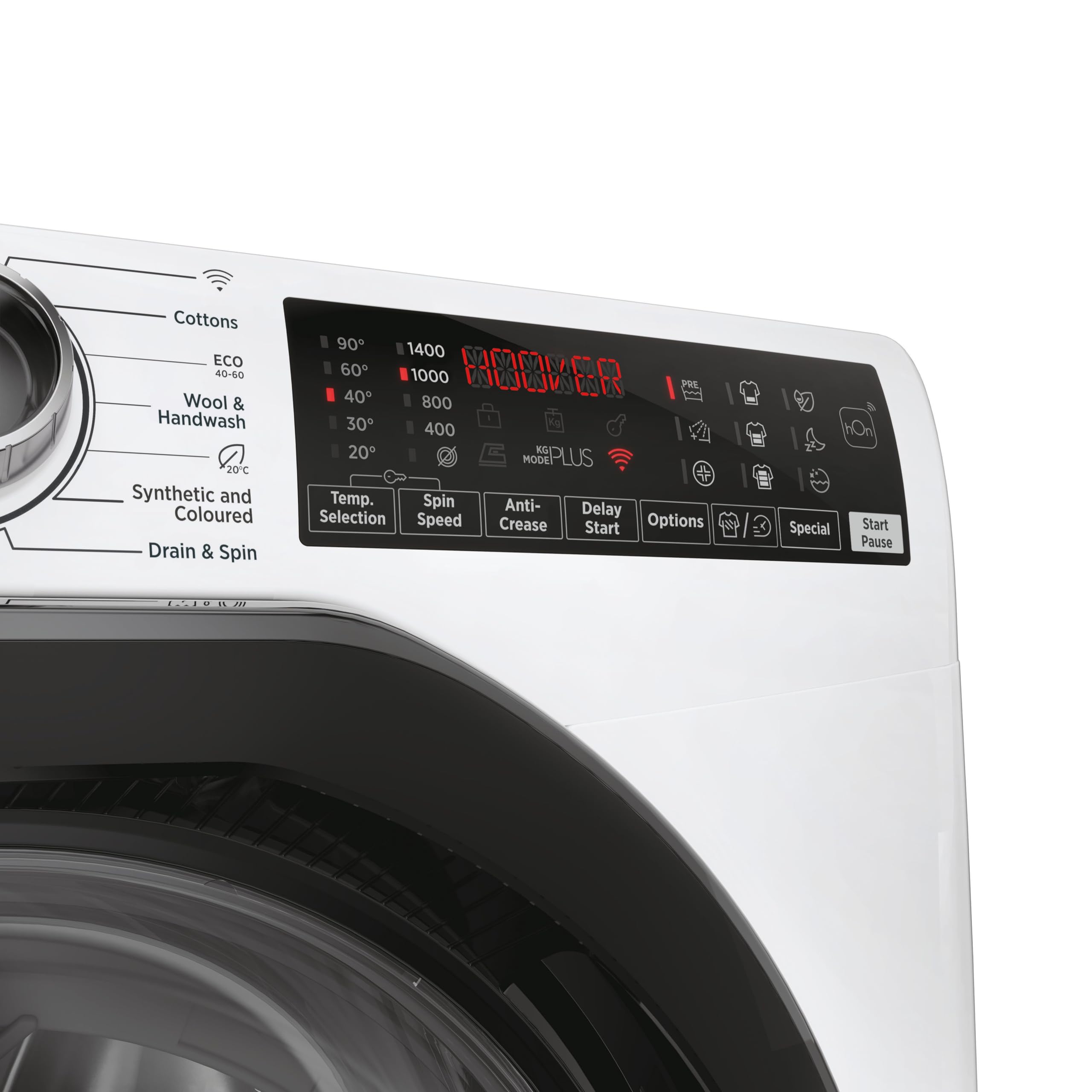 Hoover H-Wash 350 9kg Washing Machine 1400 Spin White – ECO-Power Inverter Motor, hOn App, Eco Doser, A Rated (H3WPS496TAMB6-80) - Image 7