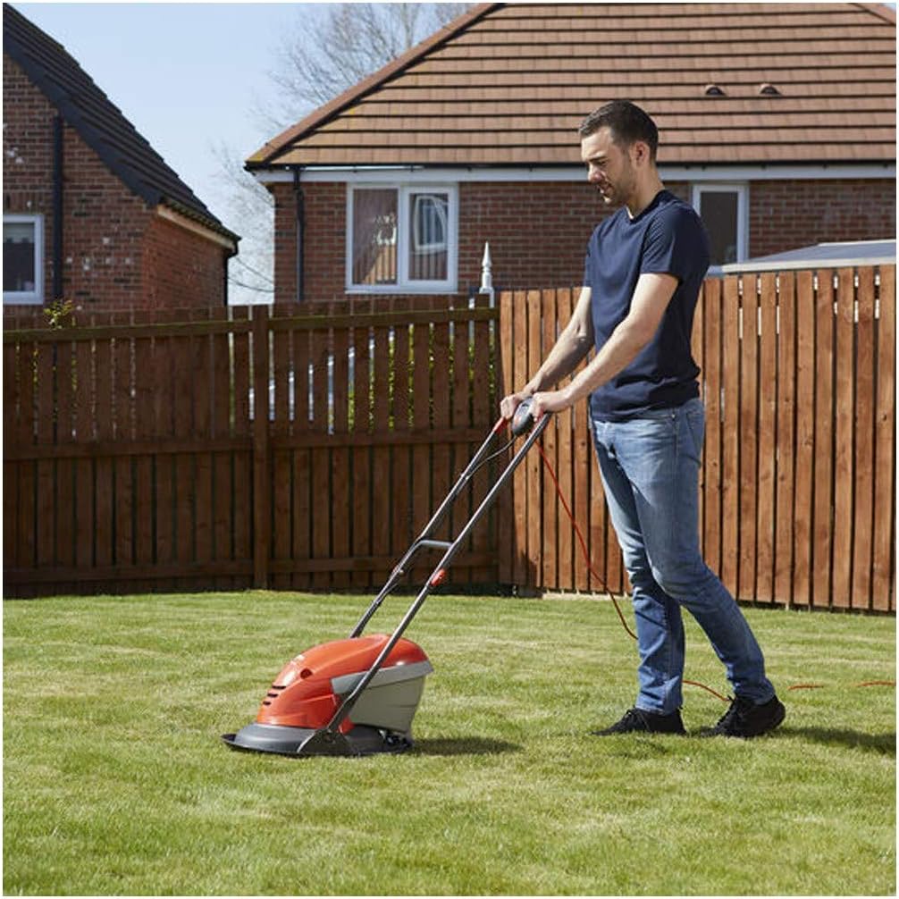 Flymo Hover Vac 250 Electric Hover Lawn Mower 25cm 1400W – Lightweight Corded Hover Mower with 15L Grass Box - Image 5