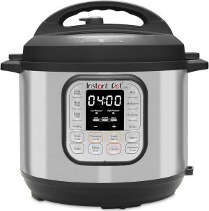 Instant Pot Duo 7-in-1 Multi Cooker 5.7L – Pressure Cooker, Slow Cooker, Rice Cooker, Stainless Steel