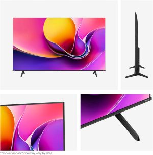 Hisense 50 Inch 50E6QTUK Smart 4K UHD HDR LED Freely TV