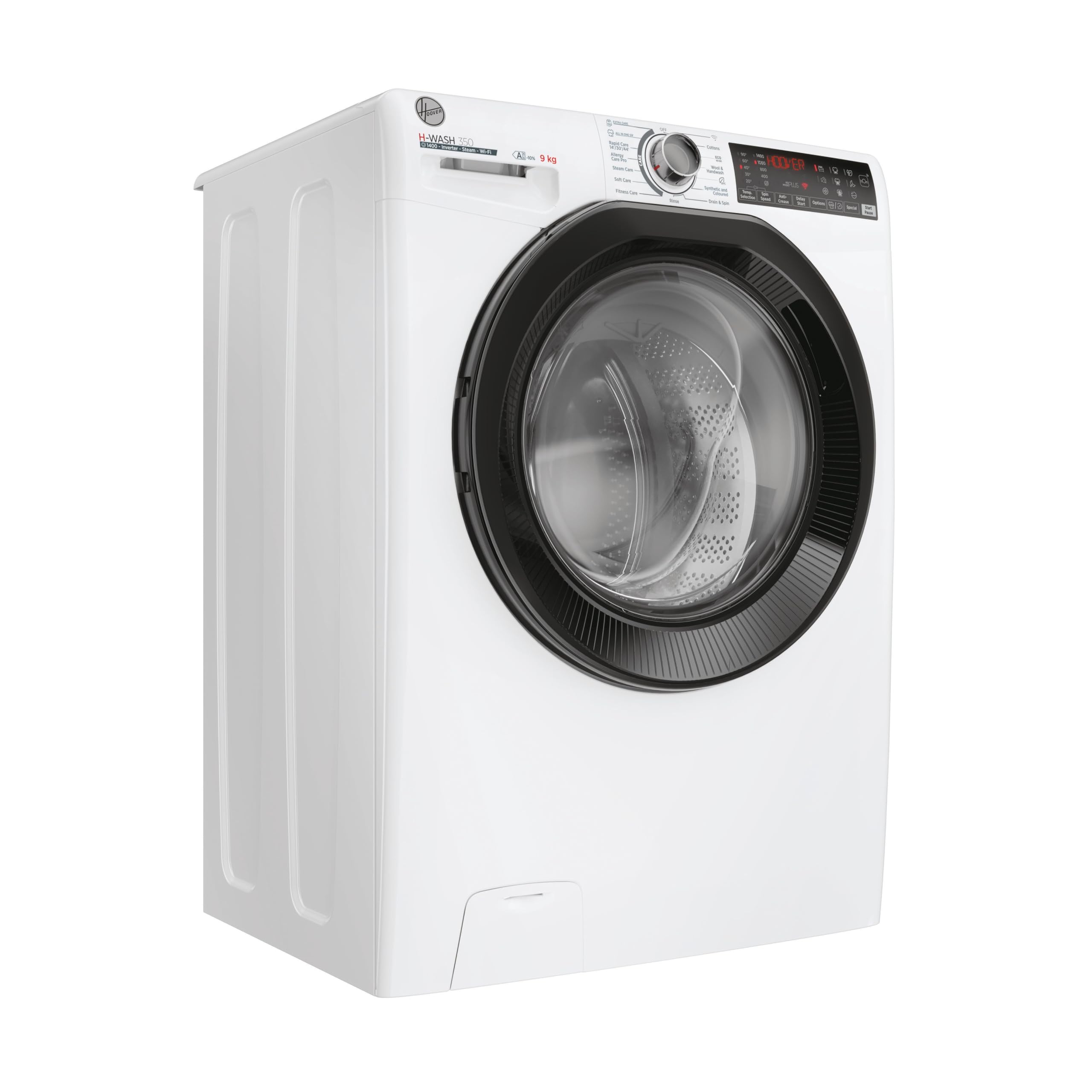 Hoover H-Wash 350 9kg Washing Machine 1400 Spin White – ECO-Power Inverter Motor, hOn App, Eco Doser, A Rated (H3WPS496TAMB6-80) - Image 9