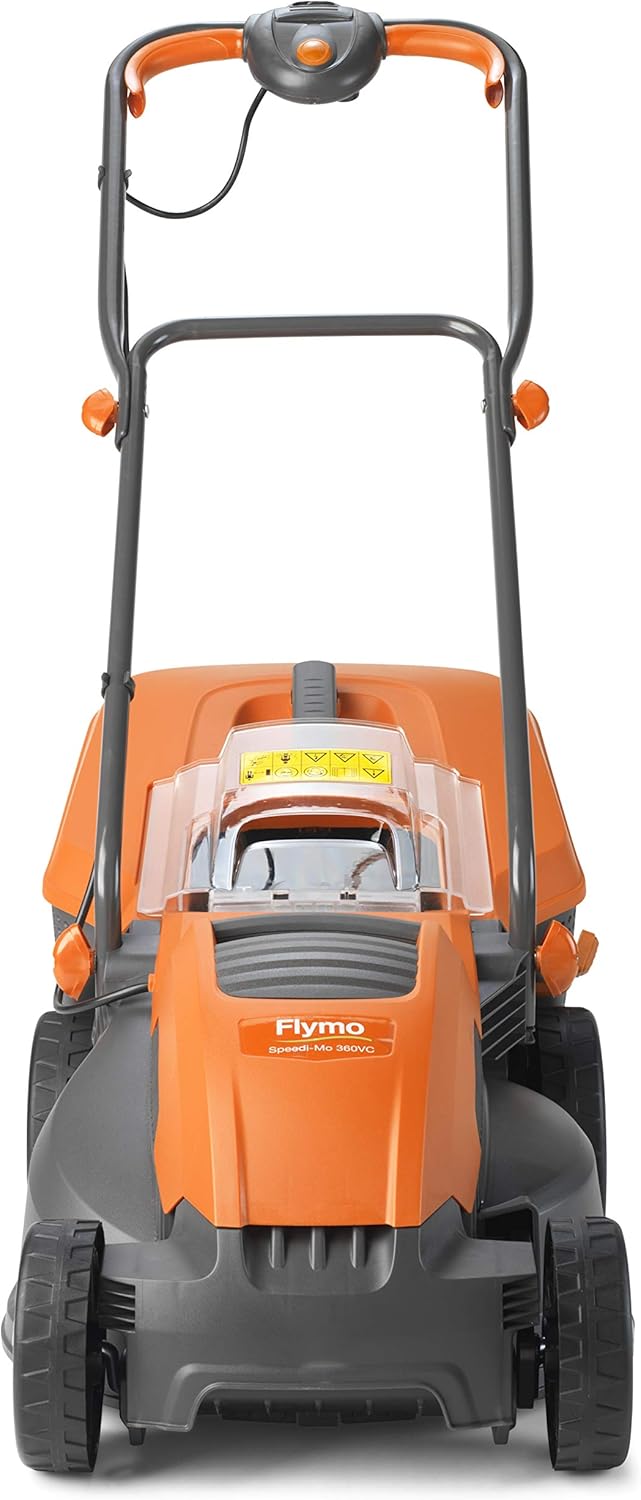 Flymo Speedi-Mo 360VC Electric Rotary Lawn Mower, 1500W, 36cm Cutting Width, 40 L Grass Box, 967663301 - Image 2