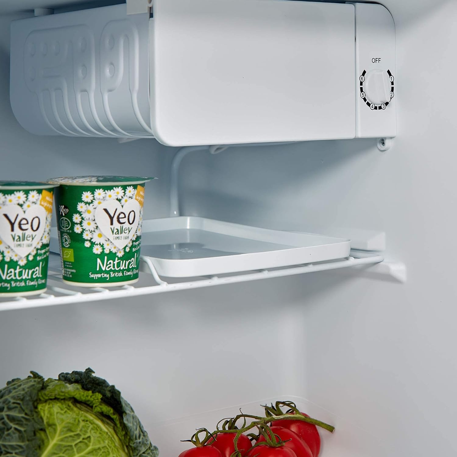 Cookology 45L Mini Fridge MFR45BK – Compact Countertop Fridge with Ice Box, Quiet 41dB, Ideal for Bedrooms, Offices & Student Rooms, Black - Image 2