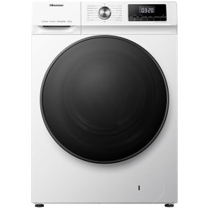 Freestanding Front Load Washing Machine – 10kg, 1400 RPM, Inverter Motor, Quick Wash, Steam Wash, White, Energy Class A