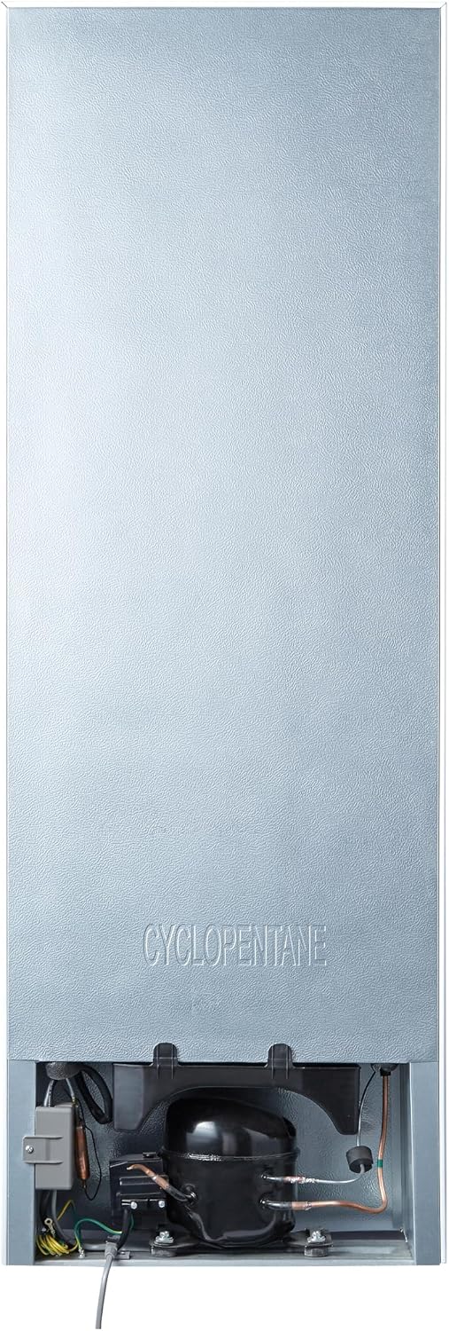 Fridgemaster 50cm Slim Fridge Freezer MC50175A – Fits Narrow Kitchens, 175L 60/40, Quiet 39dB, Reversible Door, White - Image 14