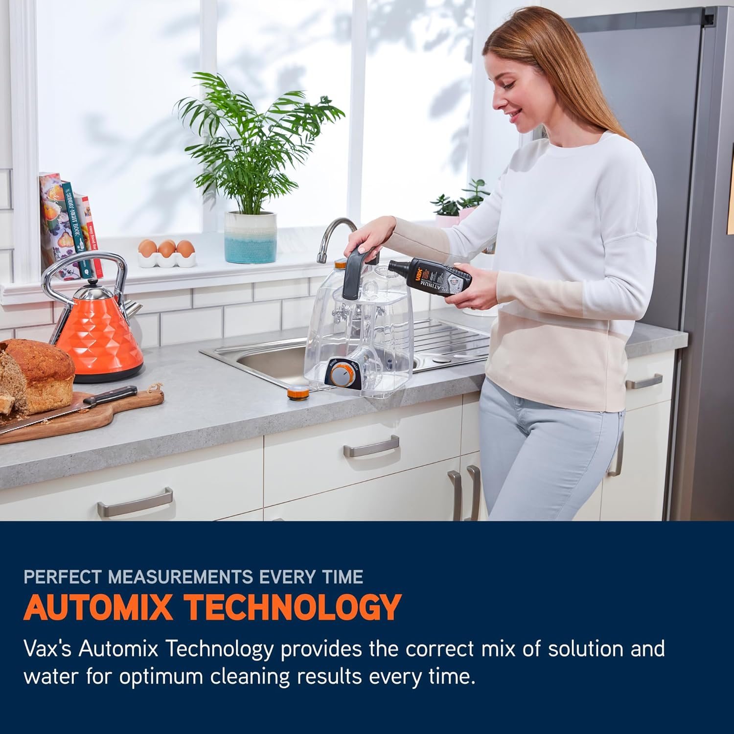 Vax Rapid Power Revive Carpet Cleaner Machine, Rug, Upholstery, Car, Stair Upright Shampooer Washer, Handheld Spot Cleaning Wash Tool, Solution, 1200W - Image 7