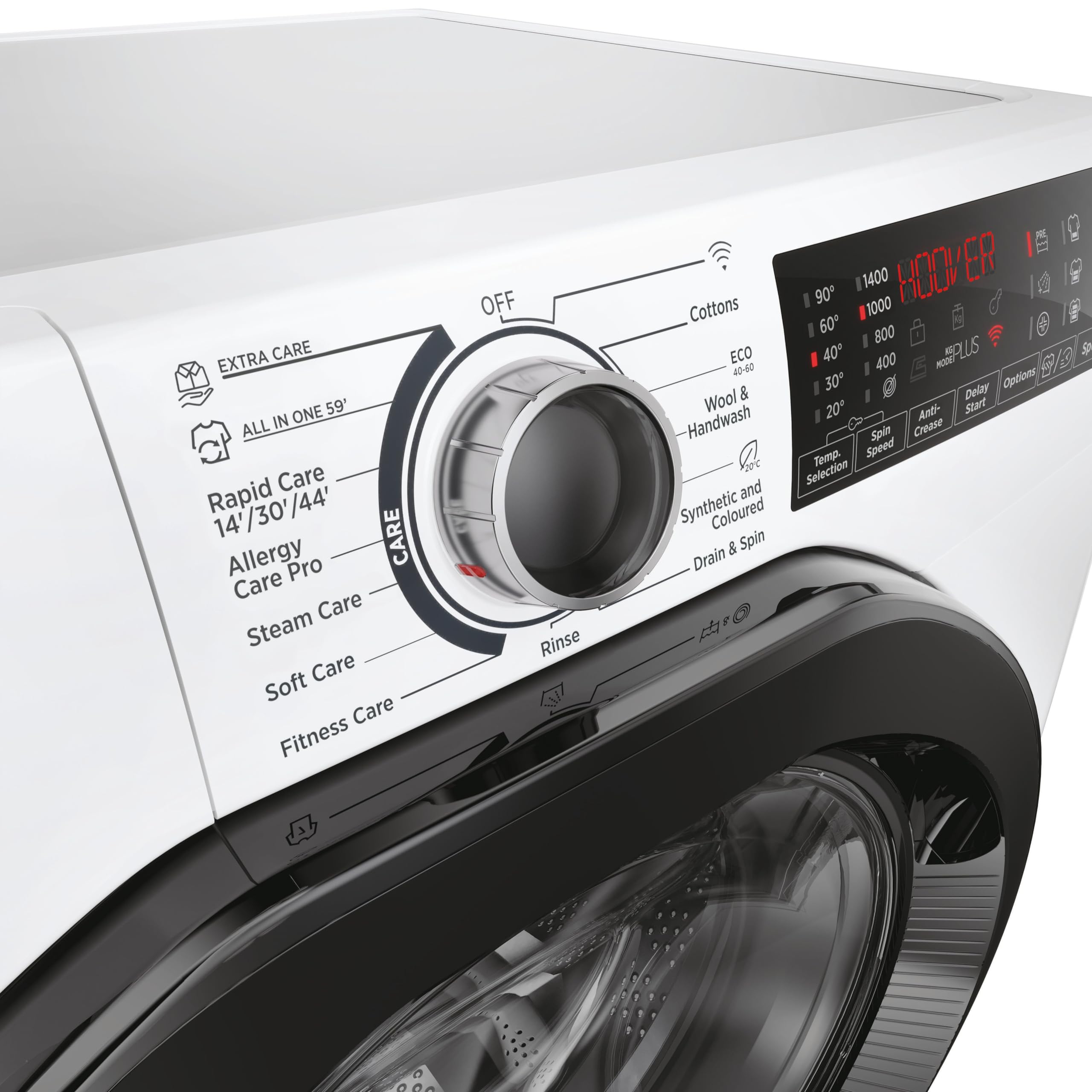 Hoover H-Wash 350 9kg Washing Machine 1400 Spin White – ECO-Power Inverter Motor, hOn App, Eco Doser, A Rated (H3WPS496TAMB6-80) - Image 6