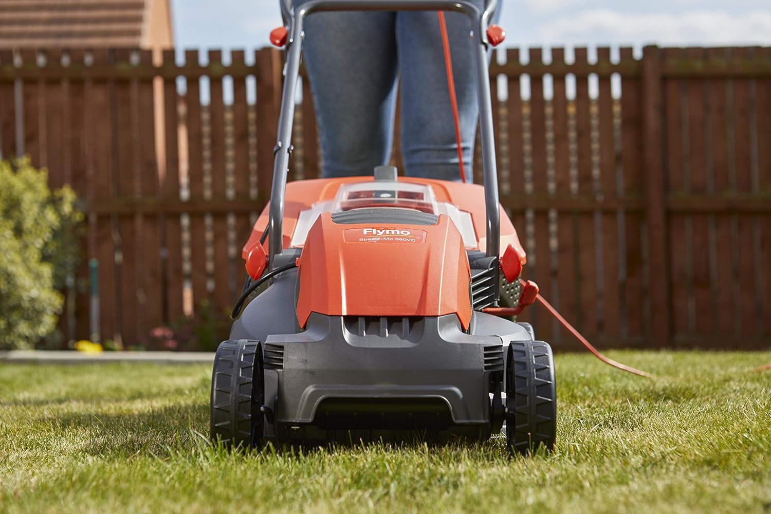 Flymo Speedi-Mo 360VC Electric Rotary Lawn Mower, 1500W, 36cm Cutting Width, 40 L Grass Box, 967663301 - Image 4
