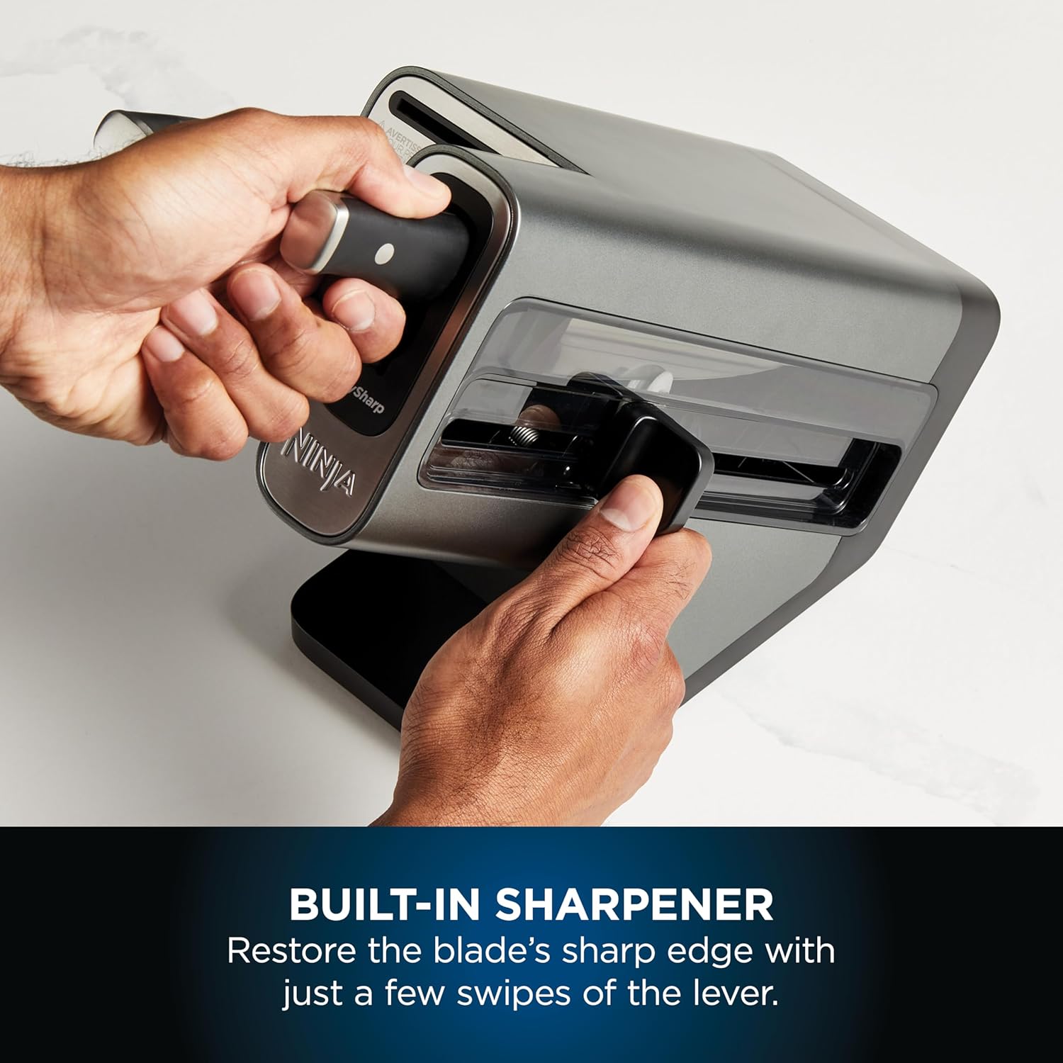 Ninja Foodi StaySharp 6-Piece Knife Block Set, Stainless Steel, K32006UK - Image 6